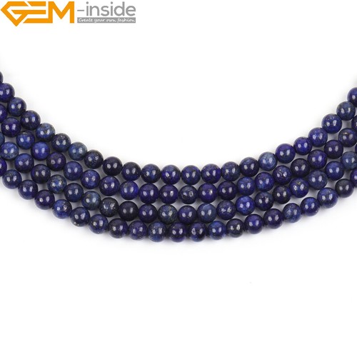 Lapis Lazuli Beads Stone Loose Beads For Jewelry Making 15" Jewelry Dyed 8mm - Picture 18 of 59
