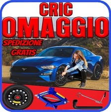 Platzsparend Notrad 5Fori Messen Ab 18 Für Ford MUSTANG Mit Set Cric + Schlüssel