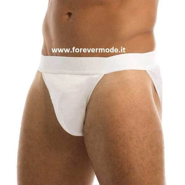 Slip tanga uomo Garda no perizoma in filoscozia con elastico esterno art 0950 - Immagine 2 di 4
