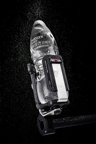 Silver Cup Holder Handlebar Mount Drink Water Bottle Crash Bar For Motorcycle - Bild 12 von 16