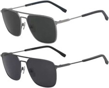 Lacoste Men's Stylized Flat-Top Pilot Sunglasses - L194S