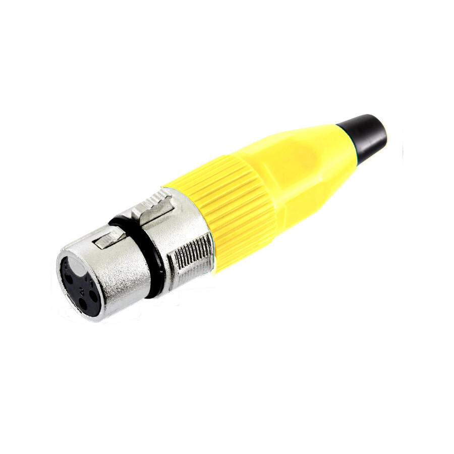 Hochwertige XLR Metall-3-Pin-Kupplung Mit Zugentlastung – Stecker Und Buchse Für Mikrofon & Verstärker