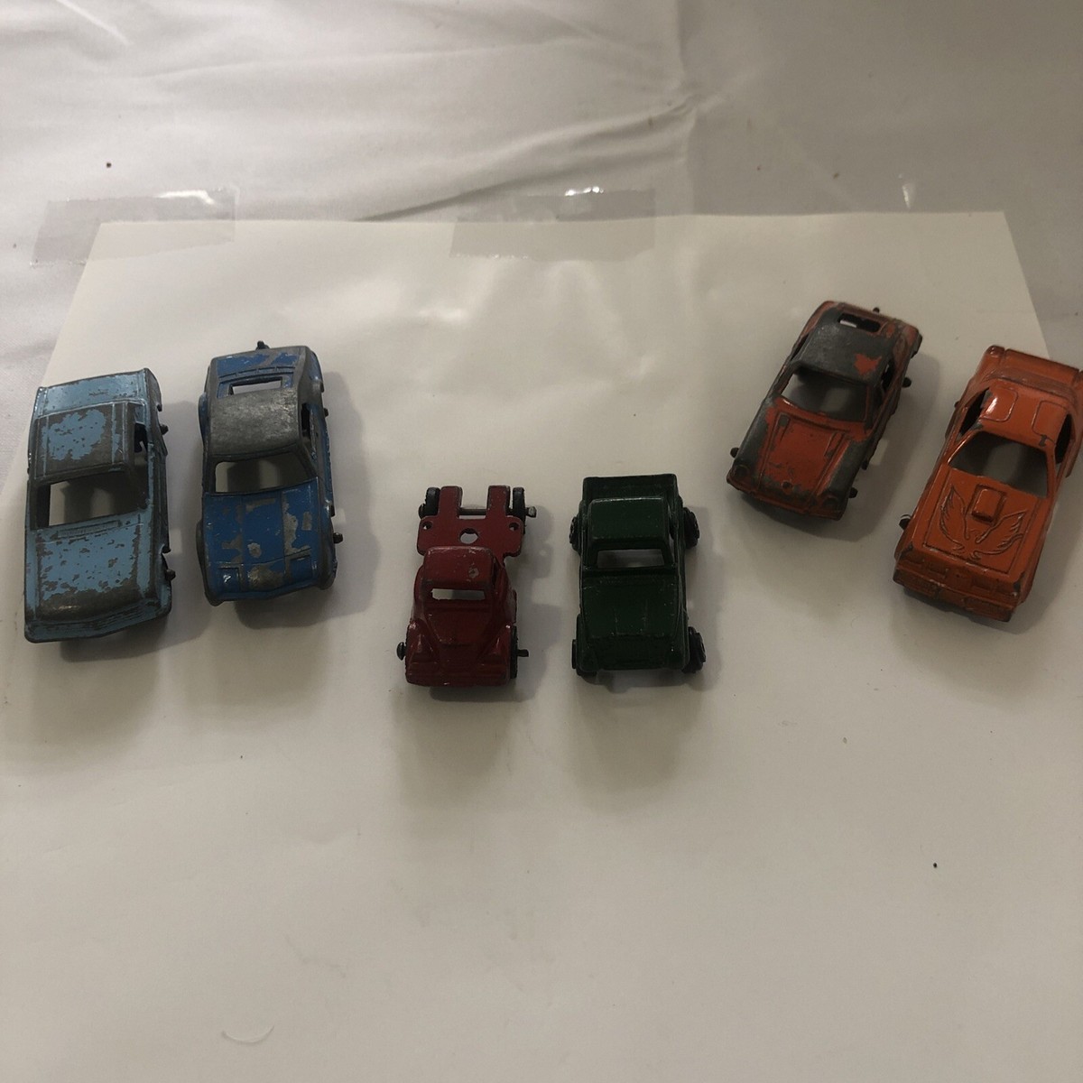 Vintage Tootsie Toy Cars And Truck Mini Car Pontiac, Ford Mustang
