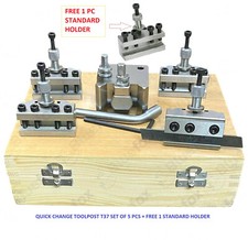 Quick Change Toolpost MIford Super7 ML7 T37 set of 6 pcs center height 90-115
