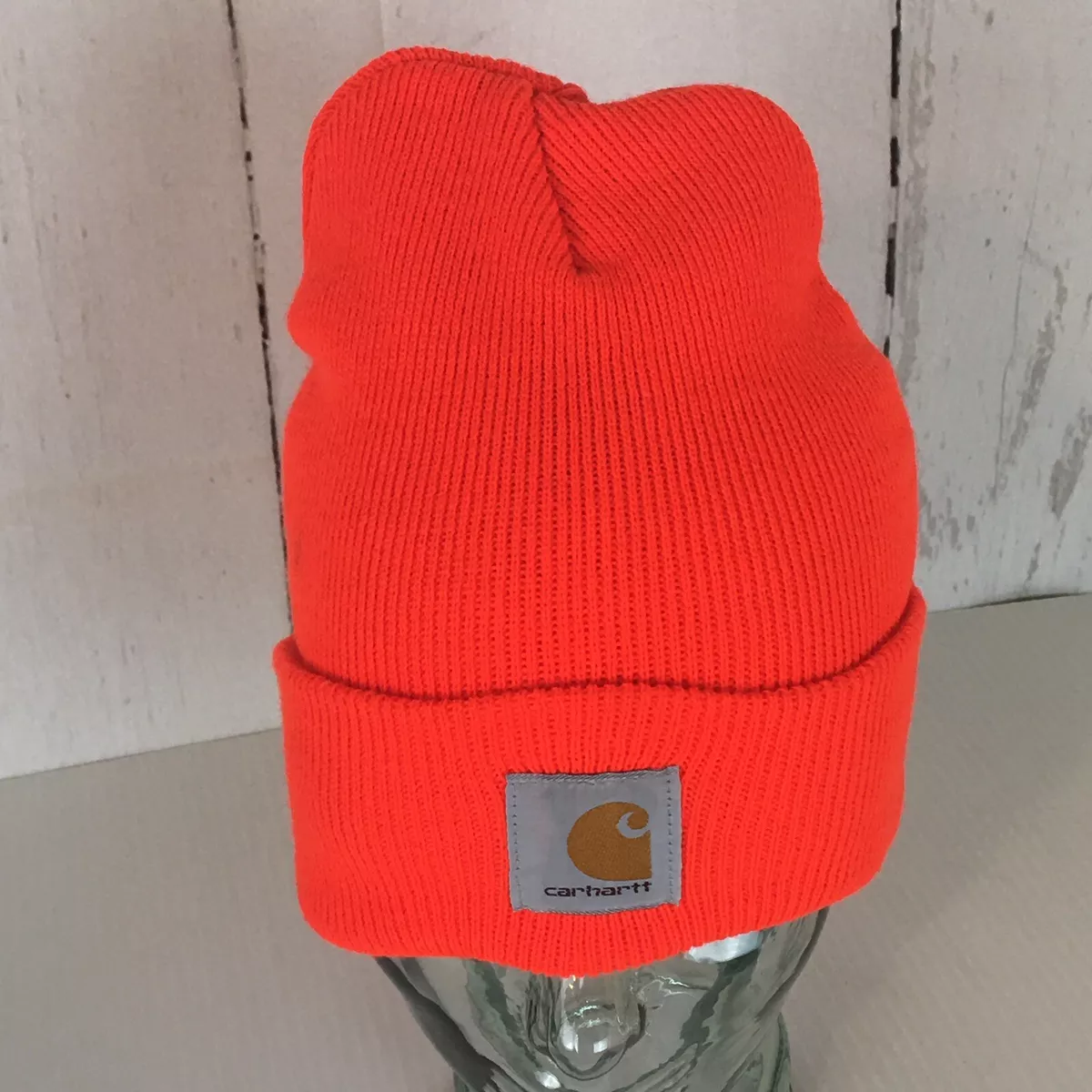 Carhartt blaze cheap orange hat