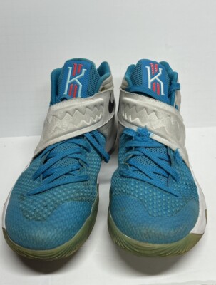 Nike Kyrie 2 Christmas White Blue Basketball Shoes Men display picture 1