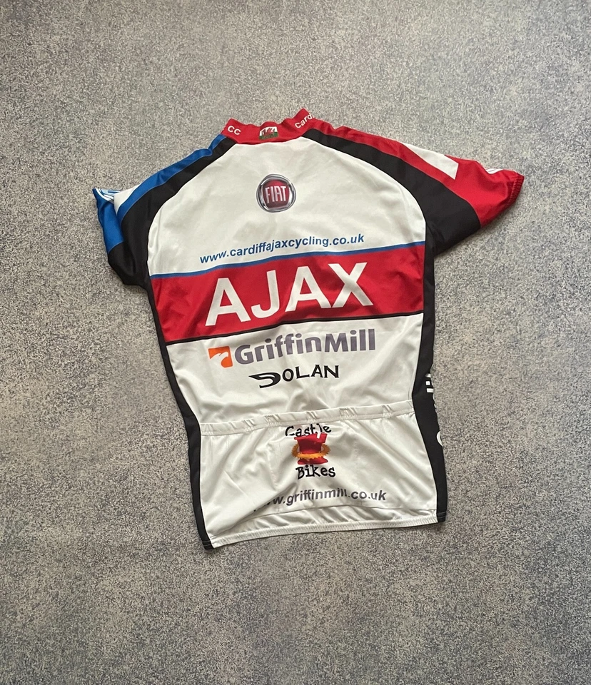 Cardiff Ajax Cycling Club Jersey Shirt Endura Maillot Size M - Image 2 of 4