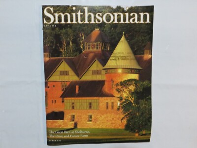 Smithsonian Magazine Great Barn At Shelburne May 1998 2Y | eBay
