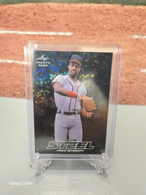 2023 Leaf Trinity Baseball Fred McGriff Steel 2/3 #S-27 