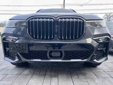 Front Bumper Tow Hook License Plate Mount Bracket For Bmw X7 M Series 2019-2020