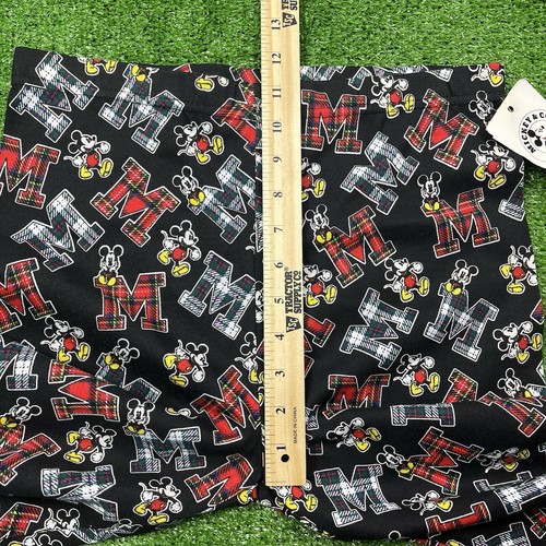 Vintage 90s Disney Mickey & Co. AOP Pants Kids Girls Medium 10-12 Made In USA - Picture 12 of 23