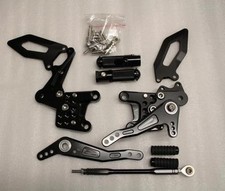 COMMANDES RECULEES REARSET SUZUKI SV SVS 650 1000 SV650 SV1000 1999 2010  NOIRE
