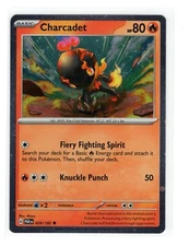 Pokemon Paradox Rift Charcadet 026/182 Cosmos Holo Exclusive