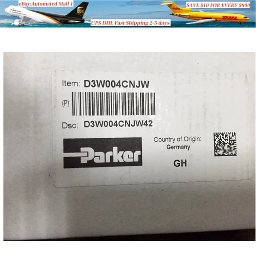 1PC D3W004CNJW Parker Electromagnetic Directional Valve DHL shipping