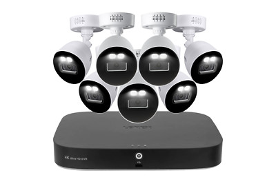 Lorex 4K 20 Channel (16 Wired and 4 Wi-Fi) 2TB Wired DVR System with 3 Cameras