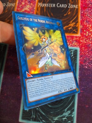 Yu-Gi-Oh! Gullveig of the Nordic Ascendant LEHD-ENB00 Ultra 1st Edition NM 