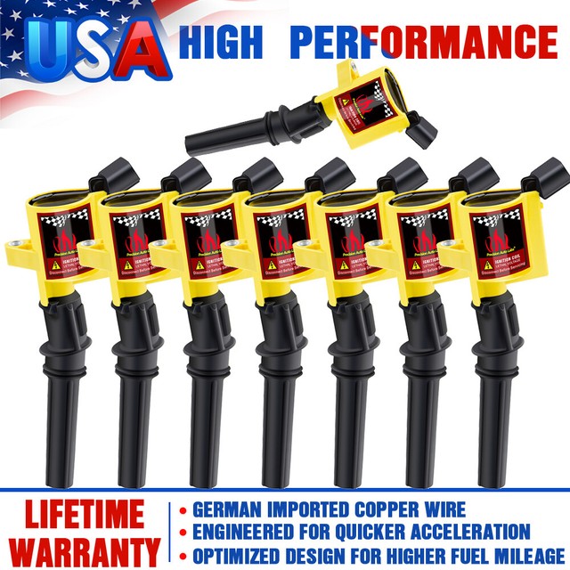 8Pack Ignition Coils Bobinas For Ford F150 Expedition 4.6L 5.4L DG508 20002004 eBay