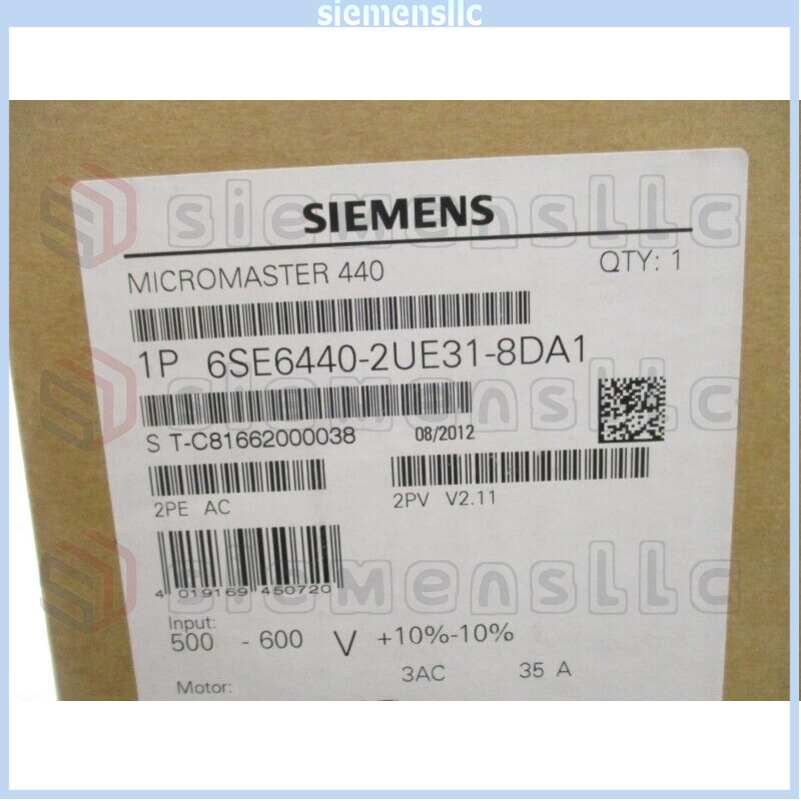 6SE6440-2UE31-8DA1 SIEMENS 500-600V 35A Expedited Shipping UPS Express