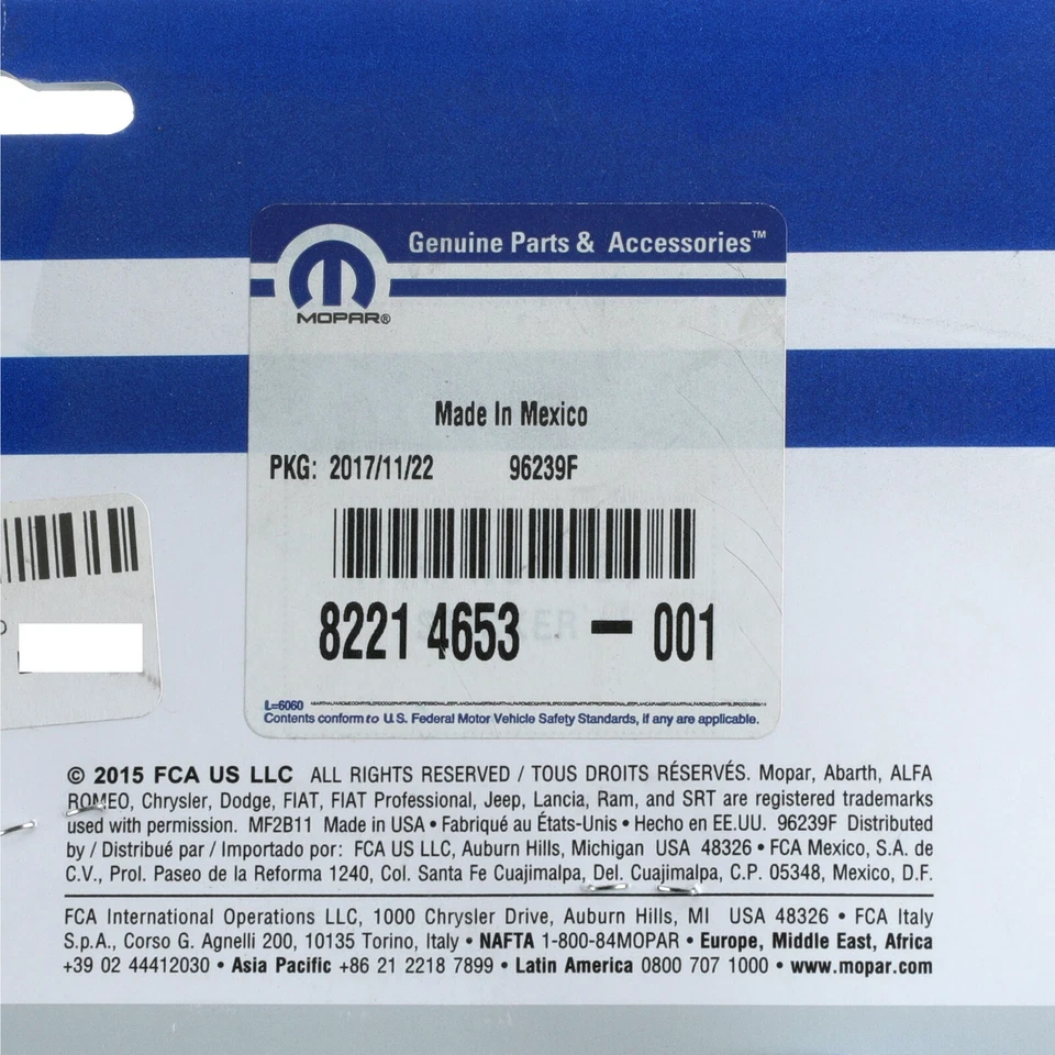 2017-2018 JEEP COMPASS NEW BODY STYLE CARGO NET OEM MOPAR GENUINE # 82214653 - Image 4 of 4