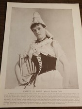 [#1095] Jeanette Le Barre(French Peasant Girl)1895