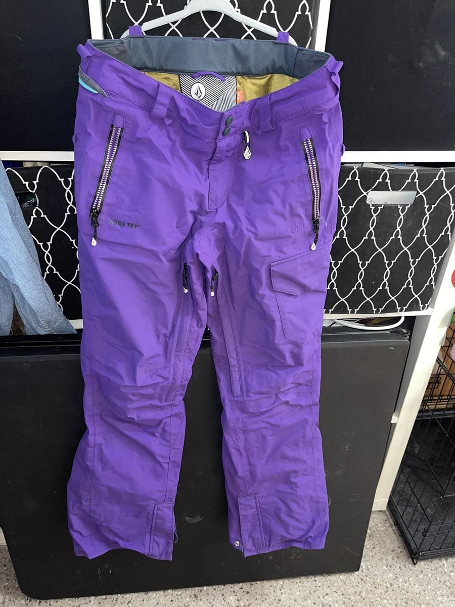 Womens purple snow clearance pants