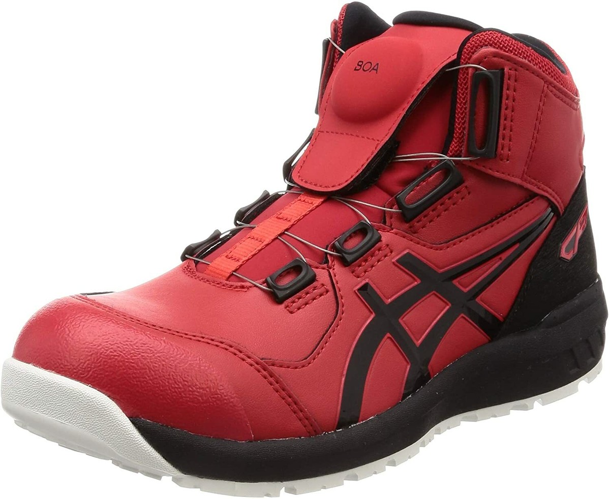 アシックス【asics】1271A030 WINJOB CP304Boa ASICS Working Safety Shoes WIN JOB CP304 BOA WIDE 1271A030 Red US8