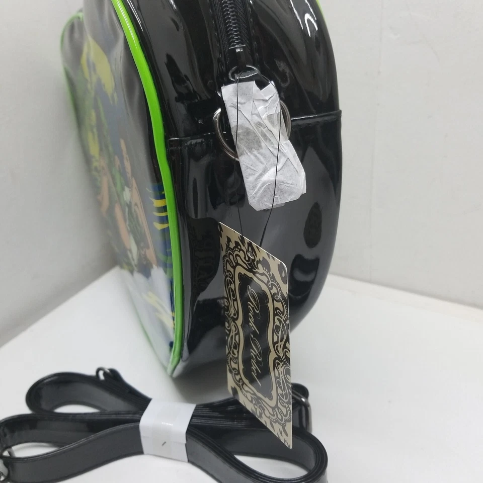 Rock Rebel Creature from the Black Lagoon Crossbody Heart Shaped Shoulder Bag - Image 3 of 4