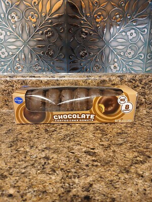 Chocolate Coated Donuts  《 8 Pack 》《 SEND TEXT TO MIX & MATCH 》