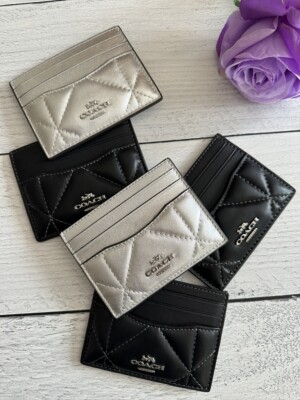 coach card sleeve Women's Card Cases & Card Holders
