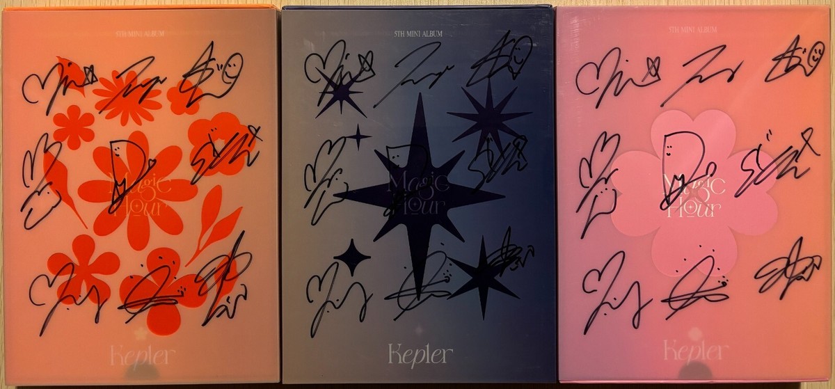Kep1er [Magic Hour] All Member Autographed Signed Album Full Ver