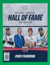 DEREK JETER 🔥 Super Rare Unique Collectible 2020 Hall of Fame Yearbook 📖⚾