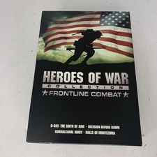 Heroes of War Collection - Frontline Combat (DVD, 2009, 4-Disc Set)