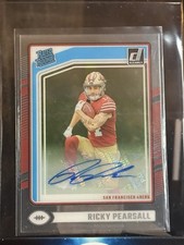2024 PANINI CLEARLY DONRUSS #65 RATED ROOKIE AUTOGRAPH RICKY PEARSALL (RC/SSP)