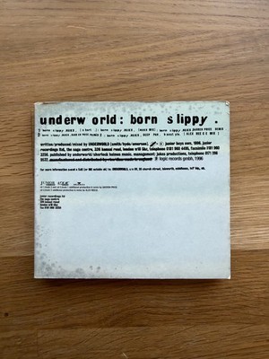 UNDERWORLD Born Slippy 2-CD single set 7432139599-2 Electronic Techno