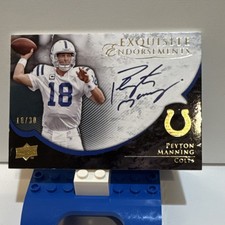 Top Peyton Manning Autograph Cards 30