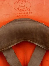 Hard Boiled Hard Hat Vtg Orange E. D. Bullard S. F. USA