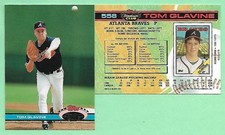 1991 Topps Stadium Club Tom Glavine #558 Atlanta Braves👍