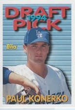 Paul Konerko, Dodgers, 1994 Topps Traded Rookie Card, #112T