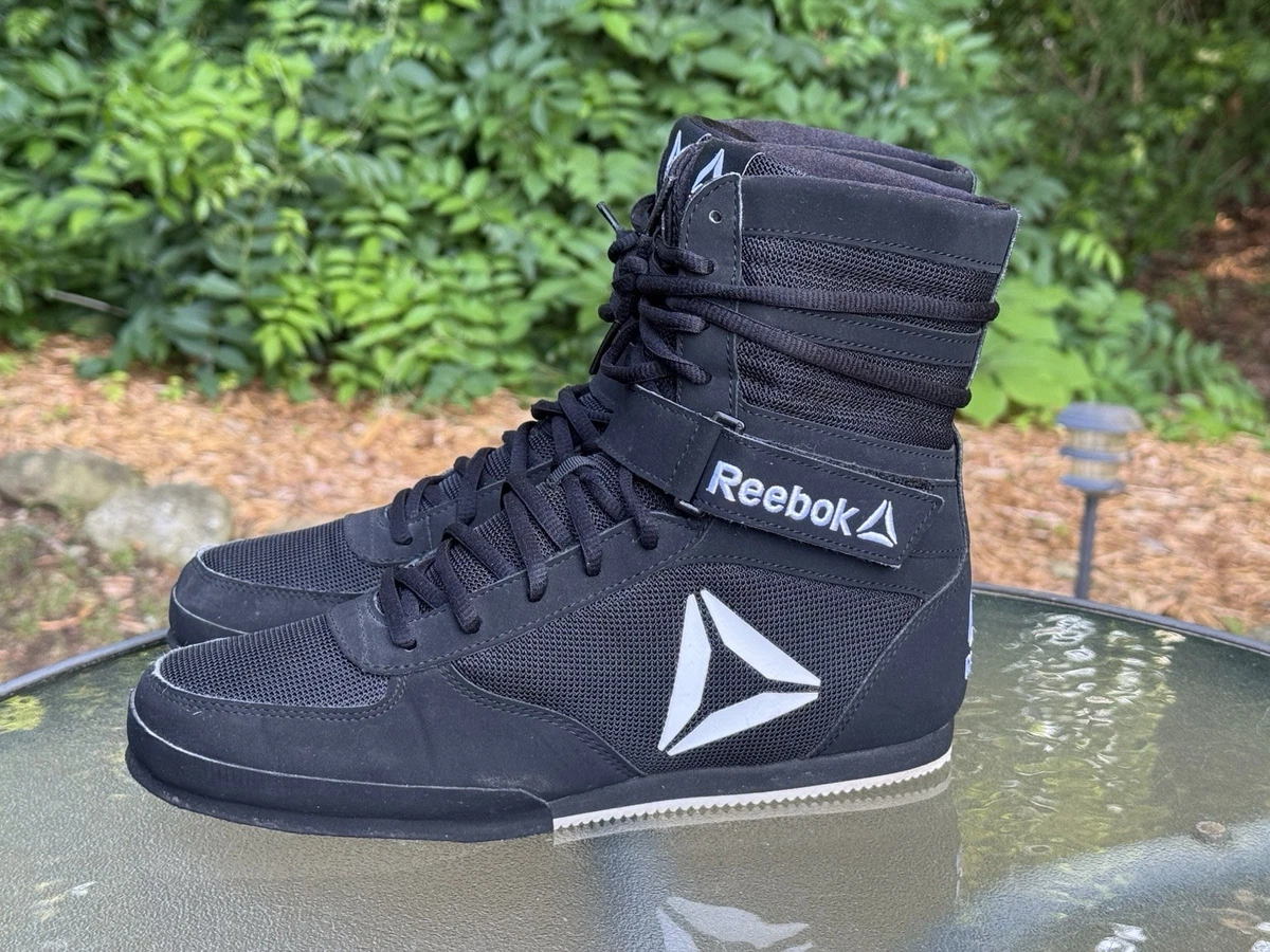 New Reebok Boxing Boot Men Sz  13 Black Red Mayweather Strap MMA Training RARE 17 Best Boxing Shoes Of 2026 (UK) main image 4