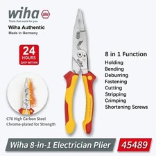 Wiha VDE 8in1 Multi-Function Installation/ Industrial Pliers