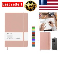 Stylish Lined Journal with Durable Hard Cover - 128 Pages, Perfect for Gifts