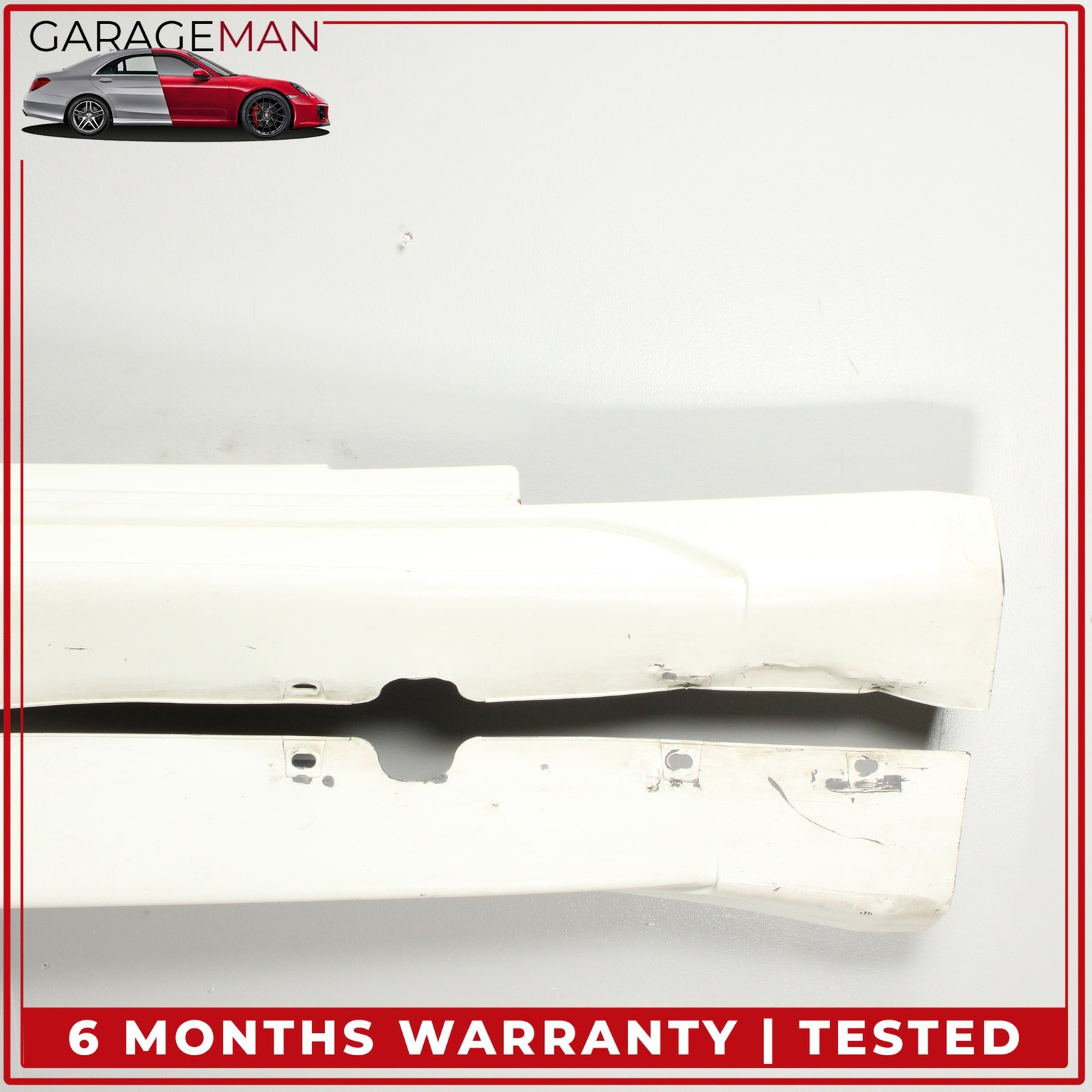Maserati GranTurismo 2008-2018 Right Running boards Pair White