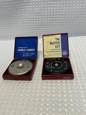 Set Of 2 VINTAGE MASTER KEY CHROMATIC PITCH INSTRUMENT A-440 