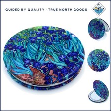 Lightweight Pocket Mirror with Magnifying Feature for Easy Travel Convenience