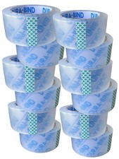 Durabind 12 Pack 2 In x 60 Yd Clear Professional Heavy Duty Packing Tape Refills