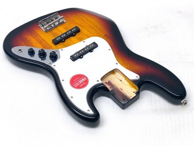 Genuine Fender Squier FULLY LOADED Jazz J BASS BODY 3 Tone