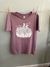 Youth Large 14-16 Pumpkin T Shirt - Theme Shirt