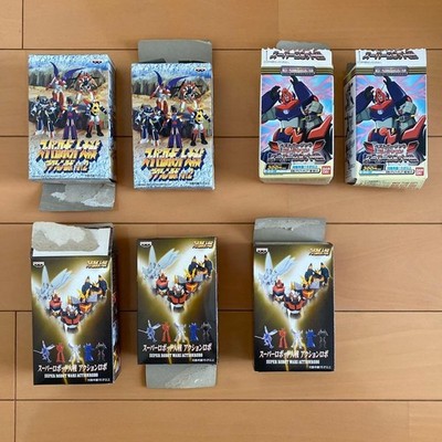 7 various Super Robot Wars action robot figures #2eb4c7