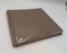 NEW 12x12 Creative Memories SCRAPBOOK ALBUM Tan SAND White REFILL Sheets
