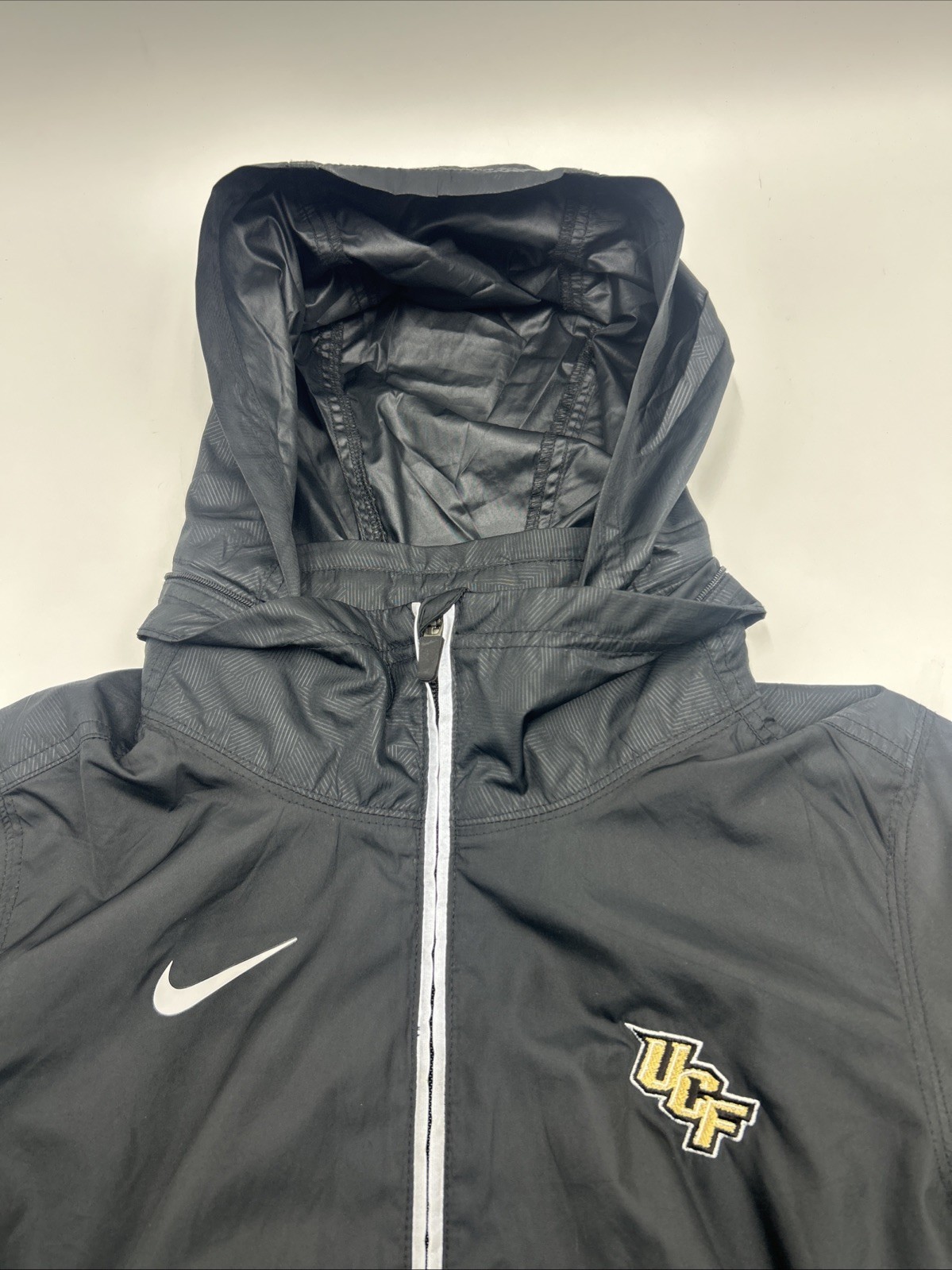 SACAI X NIKE UCF Knights Nike STORM FIT Giacca Full Zip Uomo Taglia SMALL Nero